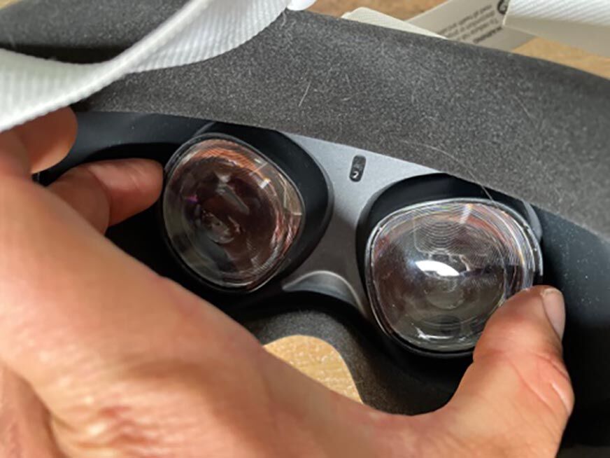 oculus quest 2 reglage lentilles